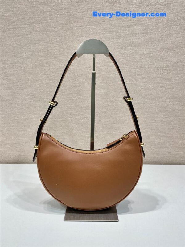 prada moon leather shoulder bag - Image 8