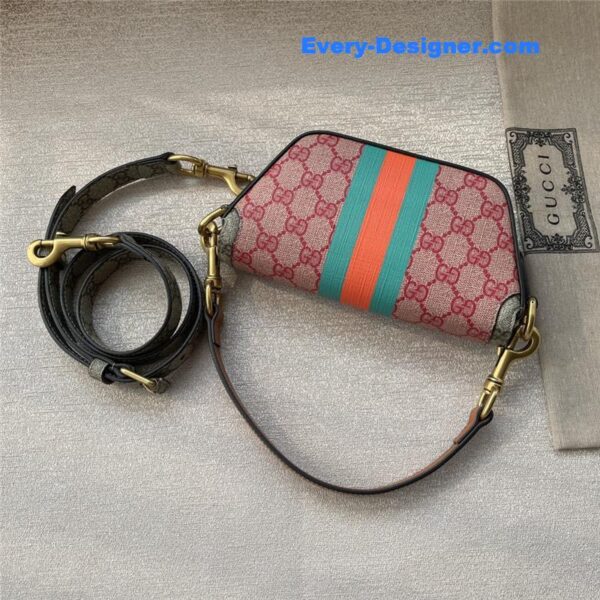 Gucci Colored Supreme Canvas Handle Messenger Bag - Image 9