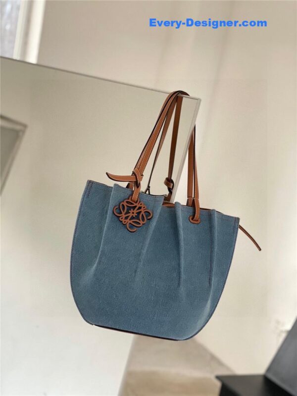 loewe denim shell bag - Image 3