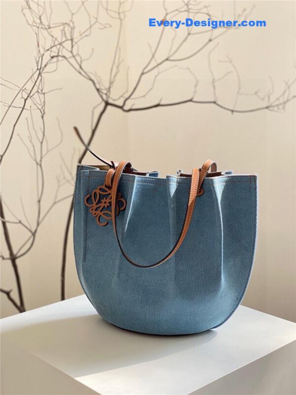 loewe denim shell bag - Image 4