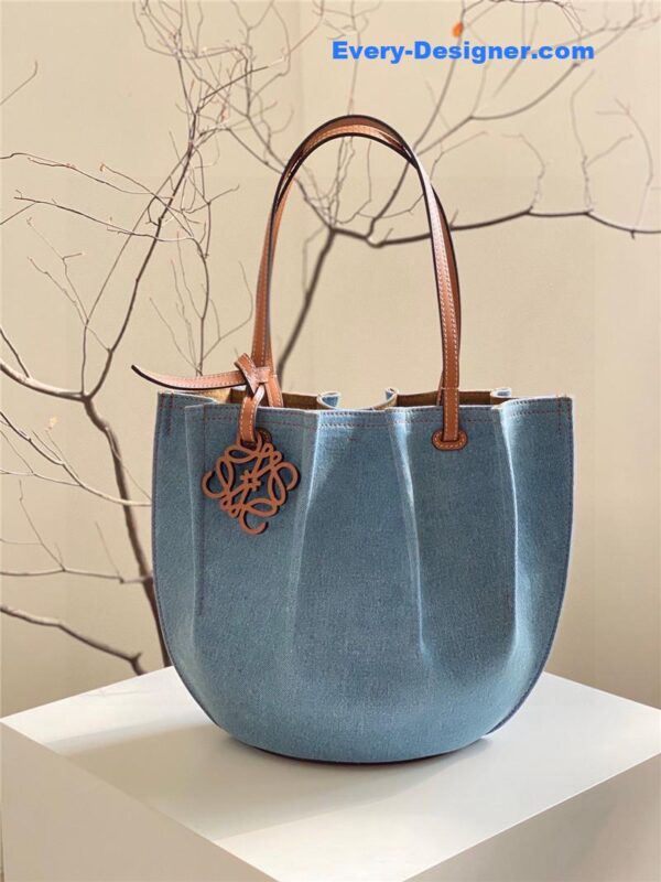 loewe denim shell bag - Image 8