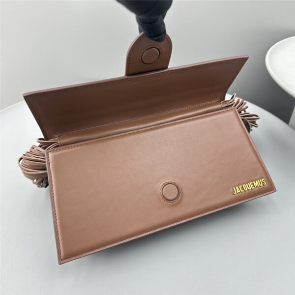 Jacquemus Tassel Shoulder Bag Brown - Image 4