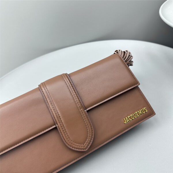 Jacquemus Tassel Shoulder Bag Brown - Image 2