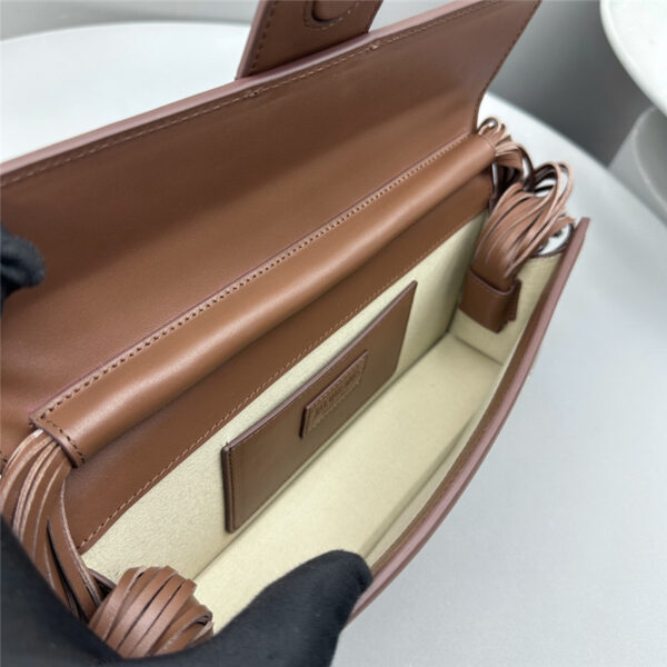 Jacquemus Tassel Shoulder Bag Brown - Image 7