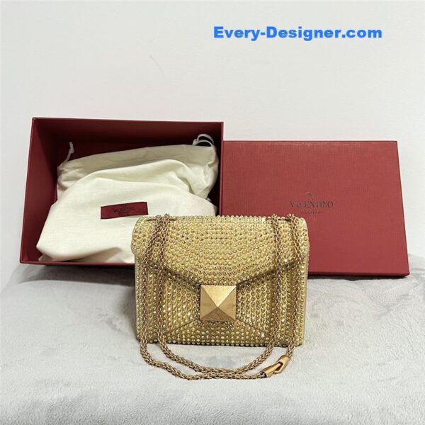 valentino one stud crystal micro bag - Image 2