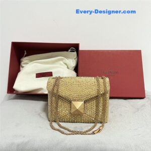 valentino one stud crystal micro bag