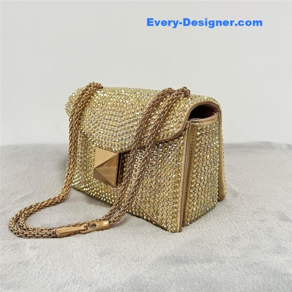 valentino one stud crystal micro bag - Image 9