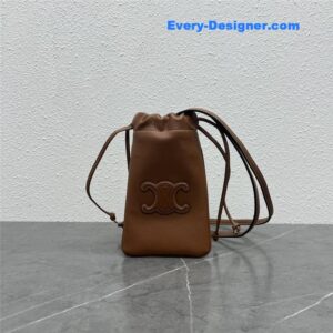 celine drawstring phone bag