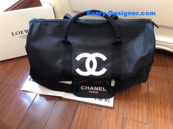 Chanel logo luggage bag - Image 5