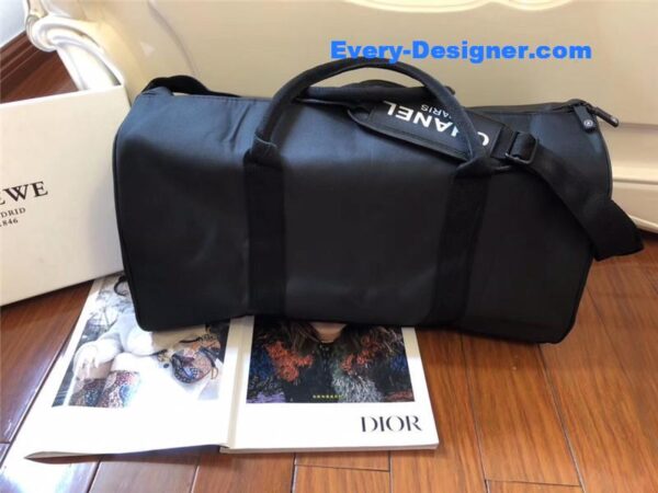 Chanel logo luggage bag - Image 6