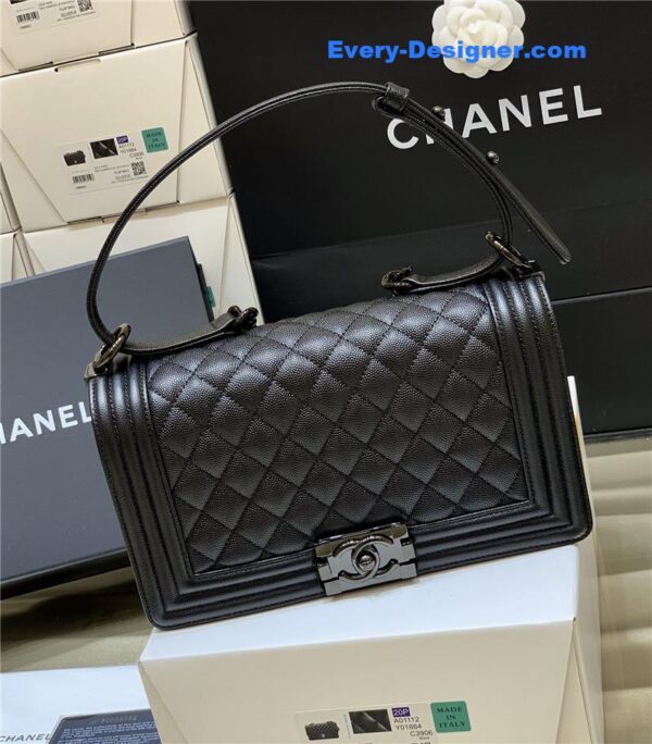 Chanel Le boy Haas medium bag - Image 4