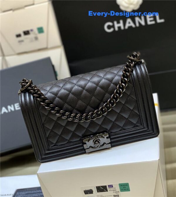 Chanel Le boy Haas medium bag - Image 6