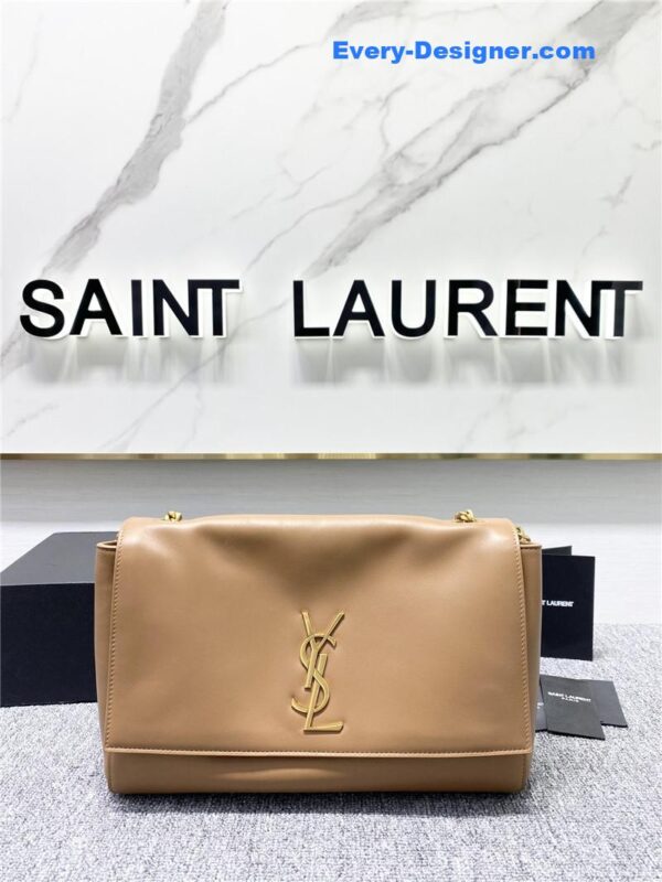 ysl leather nubuck shopping bag - Image 2