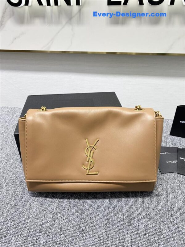 ysl leather nubuck shopping bag - Image 3