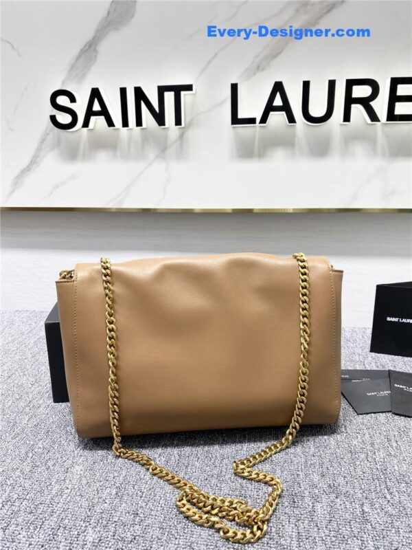 ysl leather nubuck shopping bag - Image 4