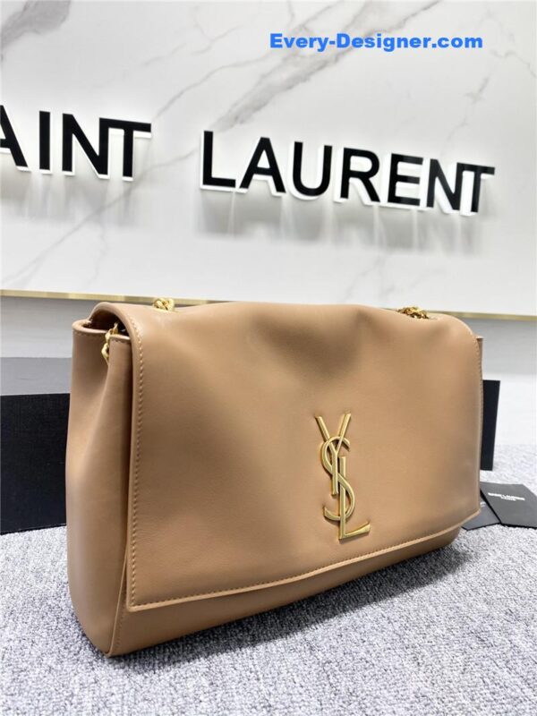 ysl leather nubuck shopping bag - Image 5