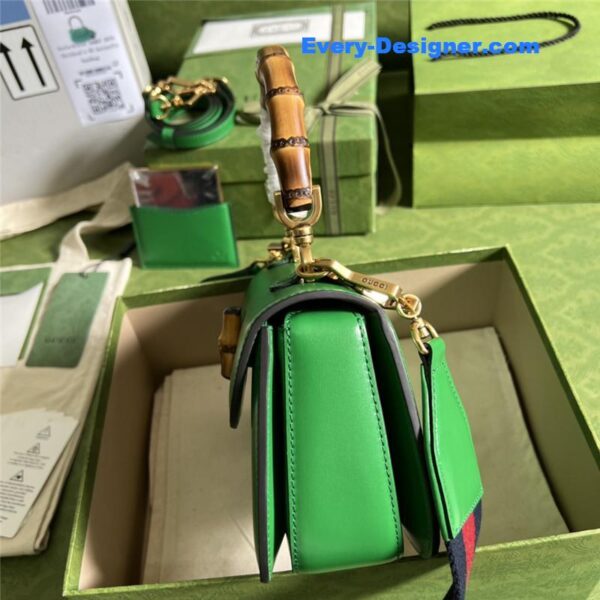 Gucci Bamboo 1947 series bamboo small handbag - Image 3