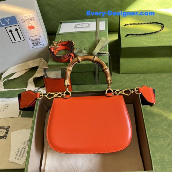 Gucci Bamboo 1947 series bamboo small handbag - Image 4