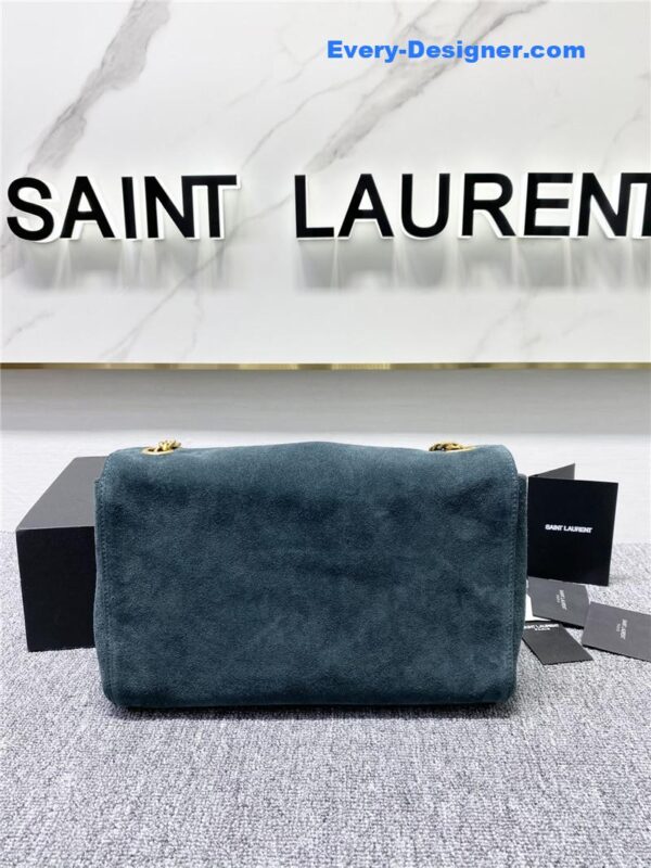 ysl leather nubuck shopping bag - Image 4