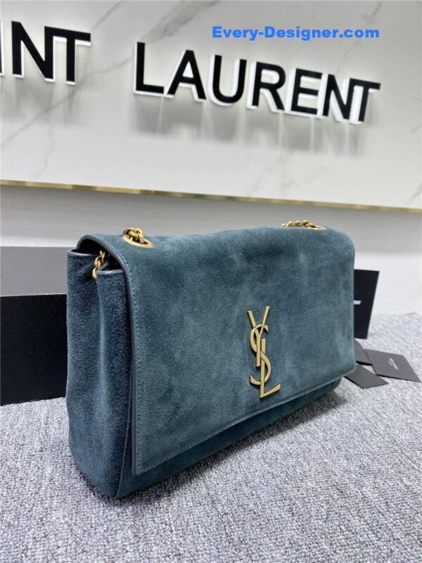 ysl leather nubuck shopping bag - Image 5