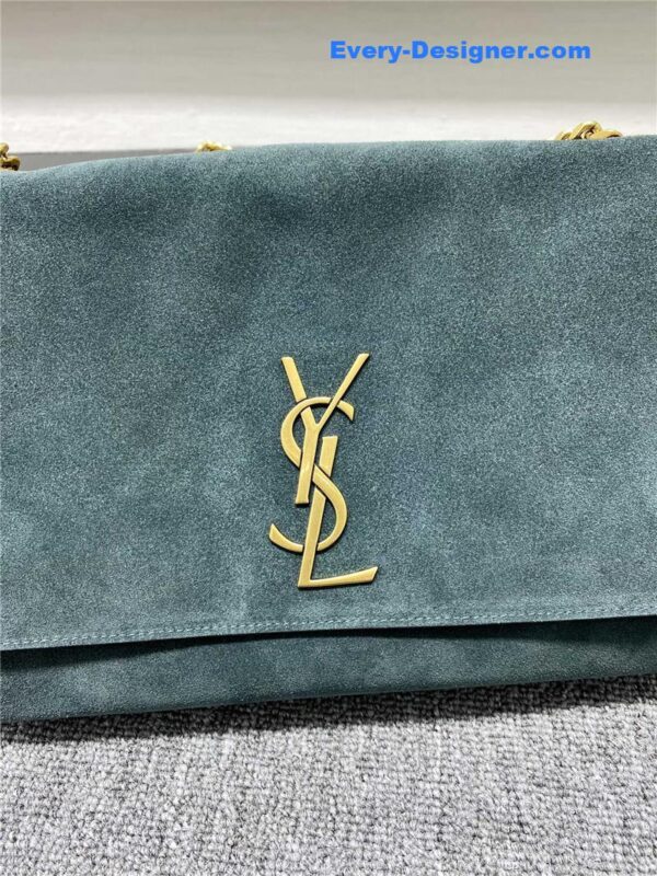 ysl leather nubuck shopping bag - Image 6
