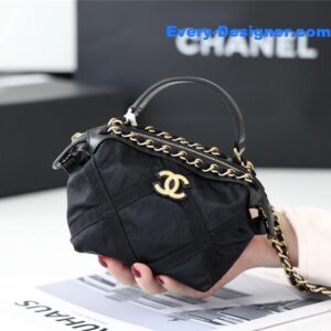Chanel lightweight nylon shoulder bag