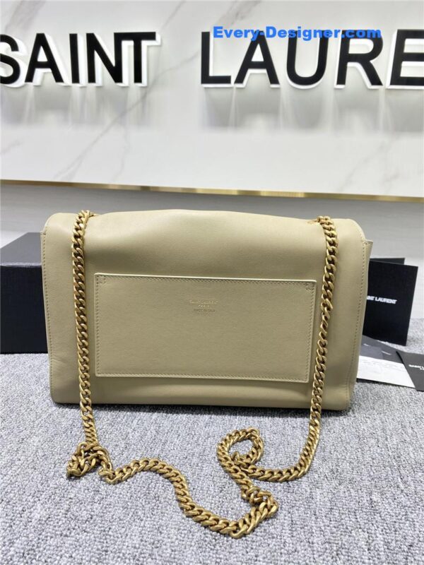 ysl leather nubuck shopping bag - Image 3