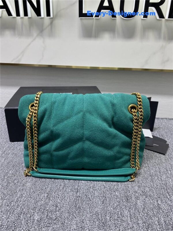 ysl lou lou canvas chain bag - Image 2