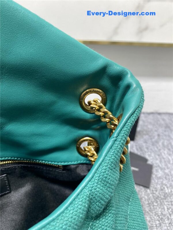 ysl lou lou canvas chain bag - Image 7