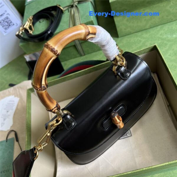 Gucci Bamboo 1947 series bamboo small handbag - Image 3