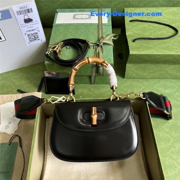 Gucci Bamboo 1947 series bamboo small handbag - Image 6