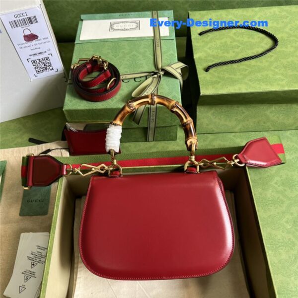 Gucci Bamboo 1947 series bamboo small handbag - Image 7