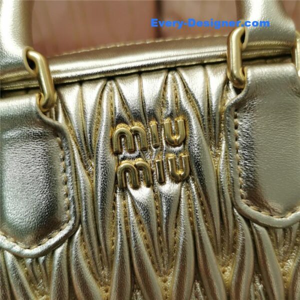 miumiu new too pretty bowling handbag - Image 6