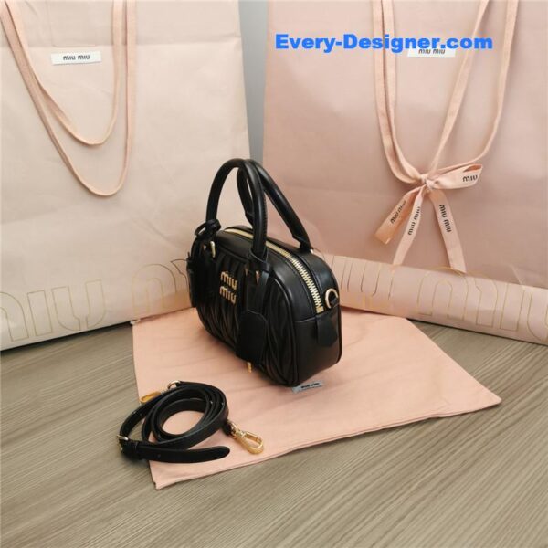 miumiu new too pretty bowling handbag - Image 4