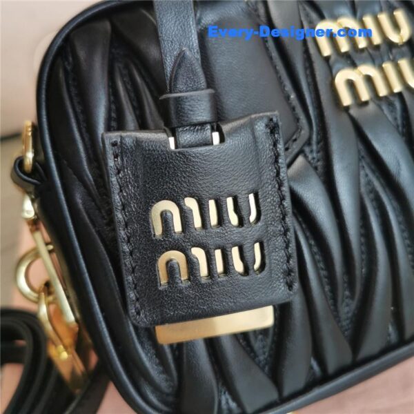 miumiu new too pretty bowling handbag - Image 7