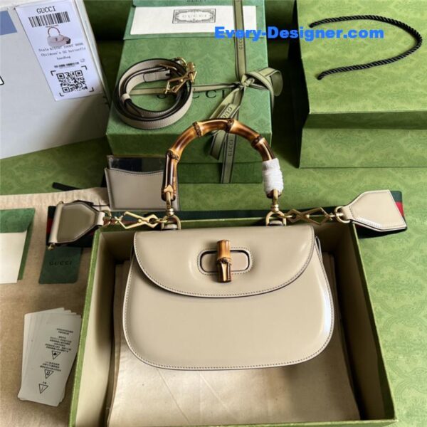 Gucci Bamboo 1947 series bamboo small handbag - Image 5