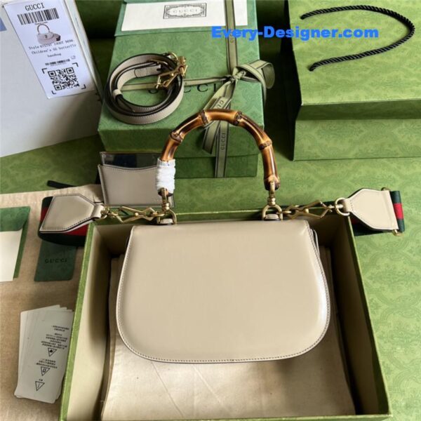 Gucci Bamboo 1947 series bamboo small handbag - Image 6
