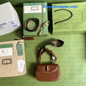 Gucci Bamboo 1947 series bamboo small handbag