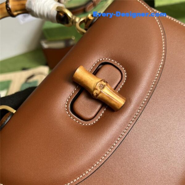 Gucci Bamboo 1947 series bamboo small handbag - Image 4