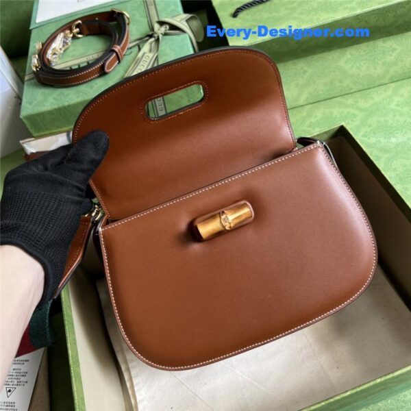Gucci Bamboo 1947 series bamboo small handbag - Image 5