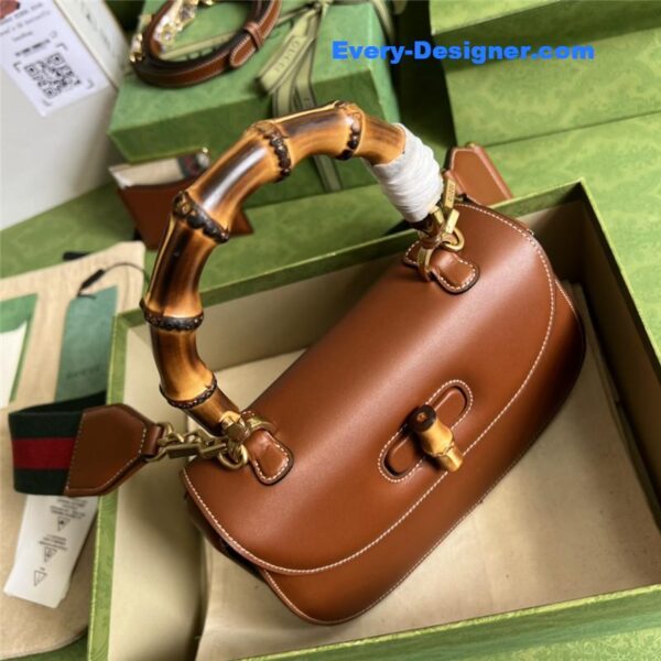 Gucci Bamboo 1947 series bamboo small handbag - Image 6