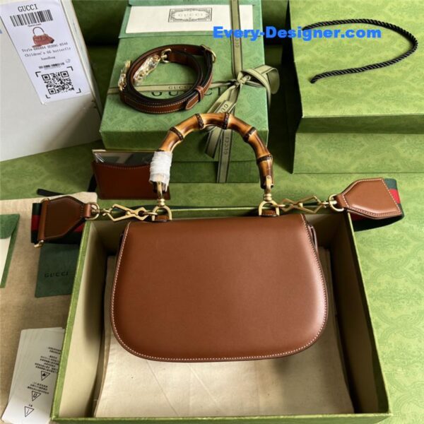 Gucci Bamboo 1947 series bamboo small handbag - Image 7