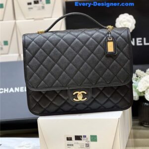 Chanel woolen backpack