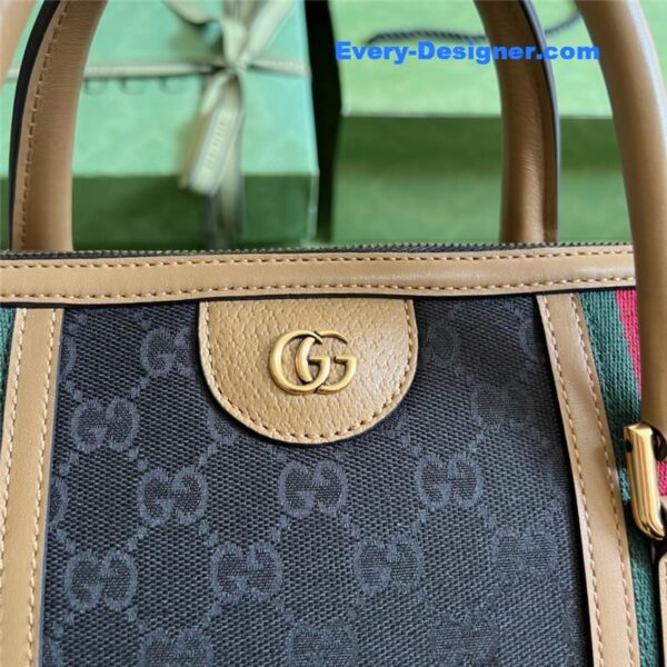 Gucci striped web tote - Image 3
