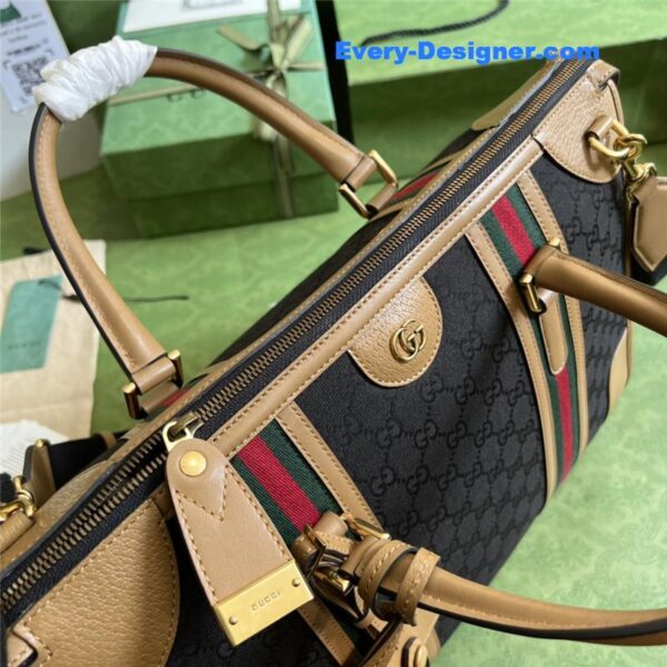 Gucci striped web tote - Image 5
