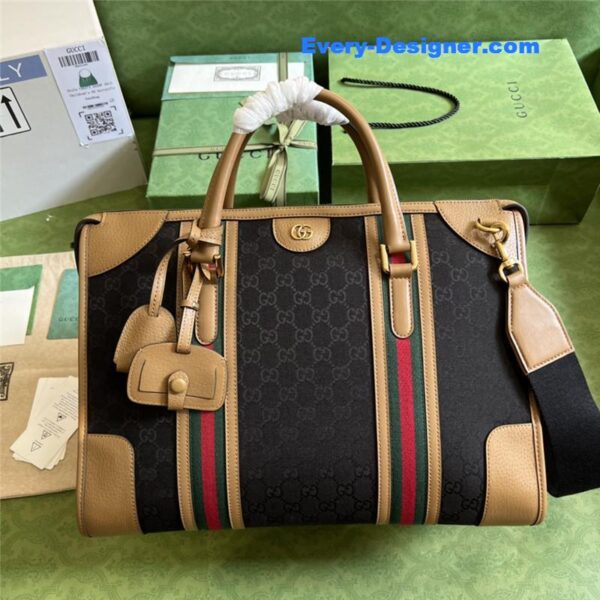 Gucci striped web tote - Image 6