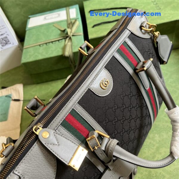 Gucci striped web tote - Image 2