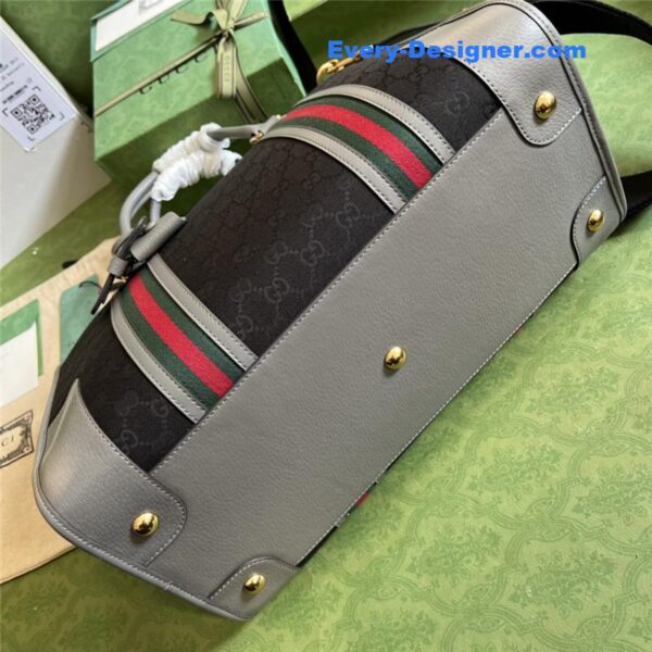 Gucci striped web tote - Image 4