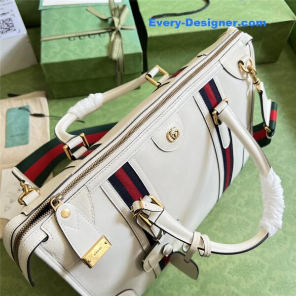 Gucci striped web tote - Image 8