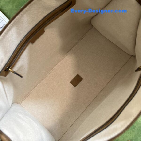 Gucci striped web tote - Image 2